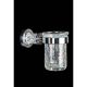 Стакан Boheme Murano Crystal хром 10904-CRST-CH